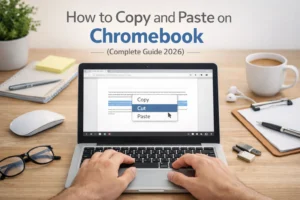 How to Copy and Paste on Chromebook (Complete Guide 2026)